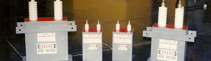 High Voltage Radio Station Capacitors